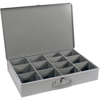 steel scoop compartment box|Durham 119.